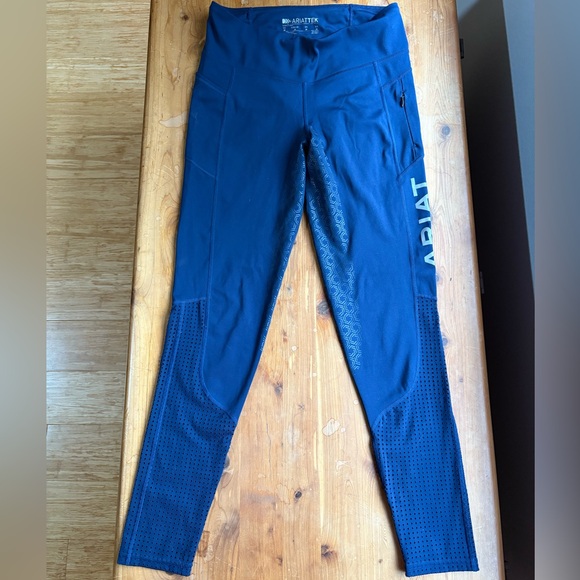 Ariat Navy Riding Tights - Picture 1 of 6